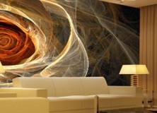 Aranżacje fototapety w salonie