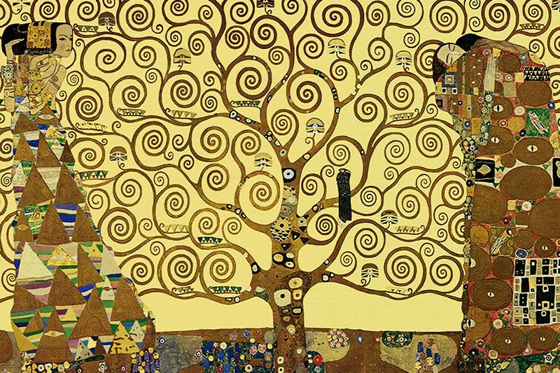 Fototapeta Klimt – złote piękno secesji w Twoim wnętrzu